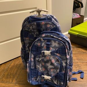 Pottery Barn Kids 2pc Backpack Set. Excellent Condition. Smoke-free House.